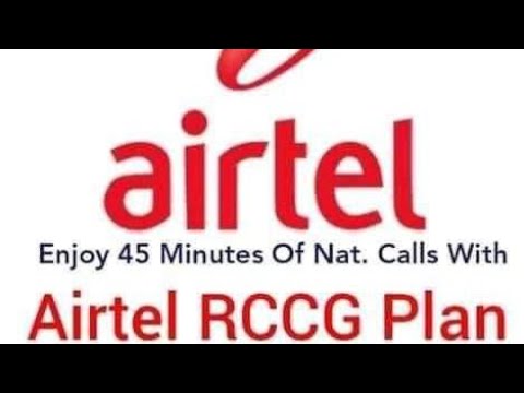 How to Activate Your Airtel #RCCG free  Call sim , 40minutes call at Just #100#RCCGActivationcode