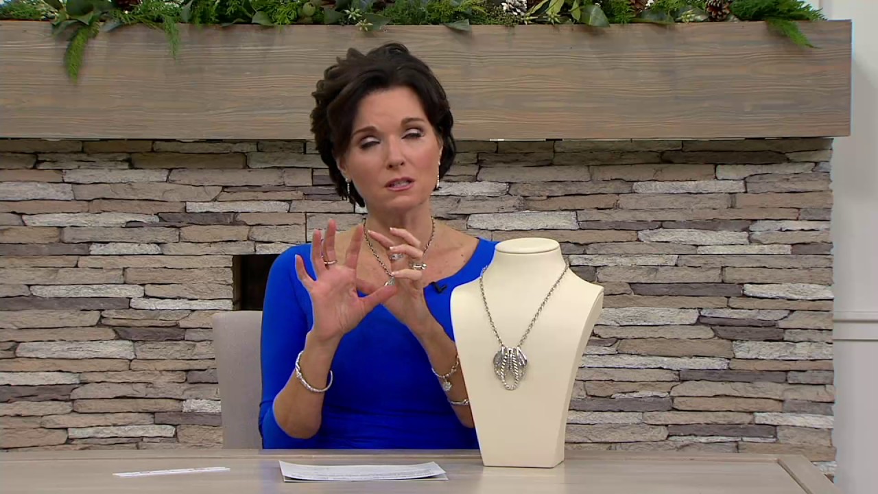 Carolyn Pollack Sterling Silver Lasting Connections Necklace 30.0g on QVC