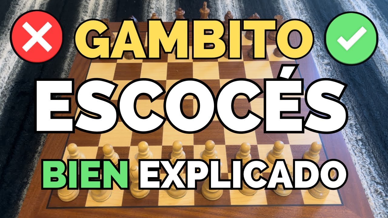 GANA 9/10 PARTIDAS con el GAMBITO ESCOCÉS🔥😱 (El Mejor)