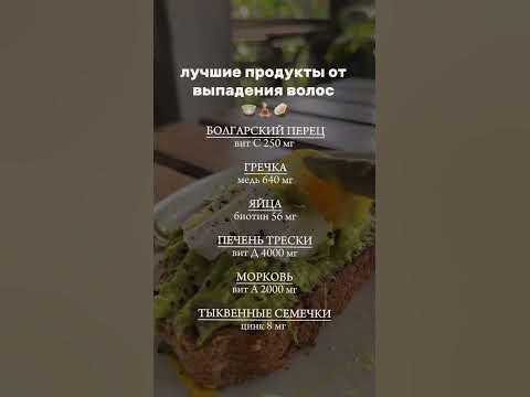 ЛУЧШИЕ ПРОДУКТЫ ОТ ВЫПАДЕНИЯ ВОЛОС 💯 #выпадениеволос #волосы# ...