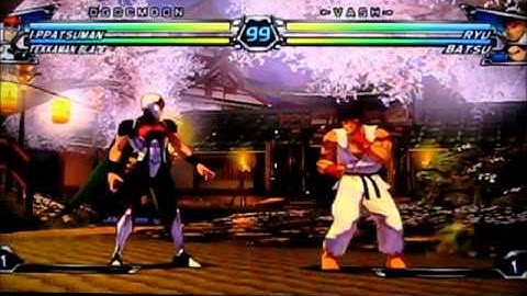 Tatsunoko vs Capcom UAS Ranked - DGDCMOON vs Vash (Part 1)