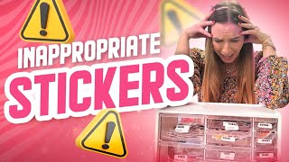 The Ultimate Inappropriate Sticker Bin Tour