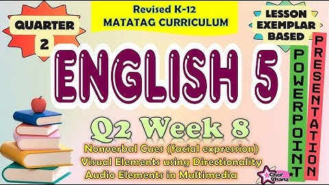 English 5 Quarter 2 Week 8 MATATAG Curriculum / Revised K-12 LE Based PowerPoint Presentation