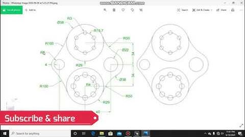 How to draw 2D sketch in CATIA V5  ### Part 12