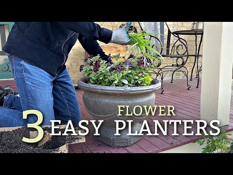 3 Easy Flower Planter Ideas - Summer Flower Pots