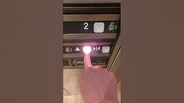 Thumbnail of Ringing Alarm bell in a ThyssenKrupp elevator