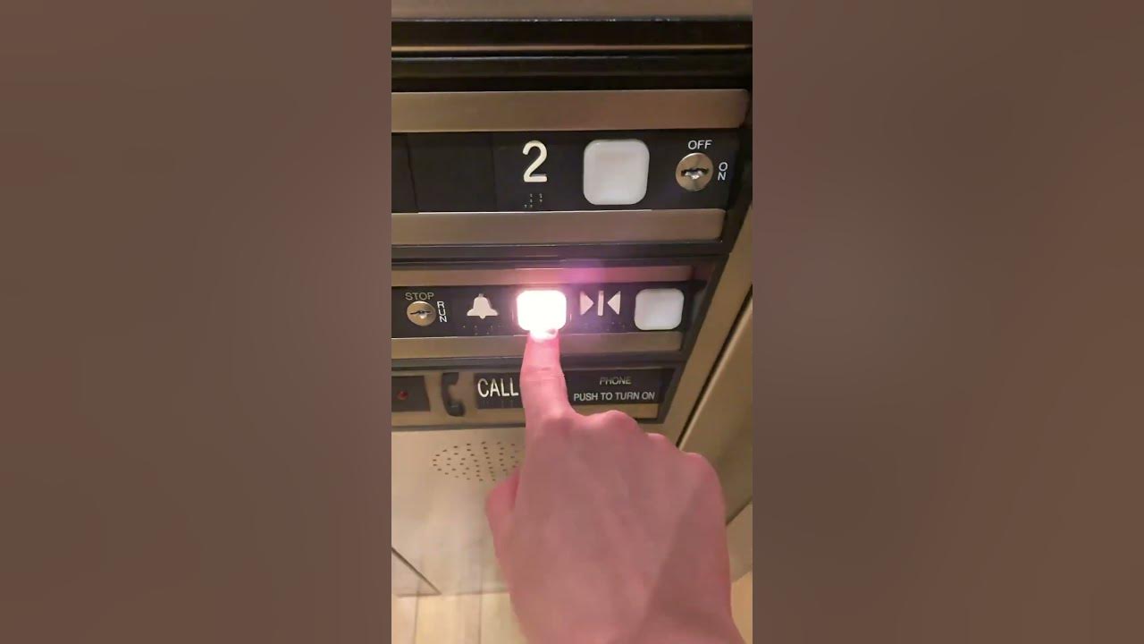 Ringing Alarm bell in a ThyssenKrupp elevator