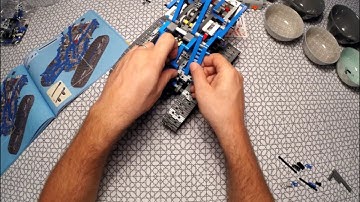 Lego Technic - 42042 Crawler Crane  - Lego Speed build - Time Lapse