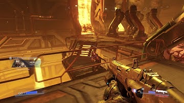 Doom 2016 - Foundry: Tracker Helmet, Praetor Token Location, Hell Razer Intro, Gore Nest, Hand Scan