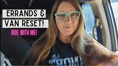 Let's Run Errands & Put My Van Back Together! | VAN LIFE Reset Before My Next Adventure