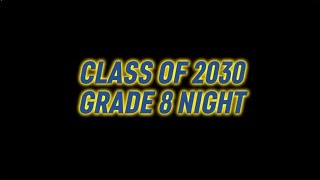 St. Michael CSS (Bolton, ON) Grade 8 Night 2025 - 2026