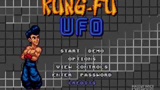 Conheça Kung-Fu UFO, novo jogo em desenvolvimento para Mega Drive