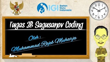 Sagusanov Coding - Penggunaan Variabel pada Brackets (Tugas 3B)