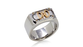 Michael Anthony Men's Cross/Dad Flip Ring