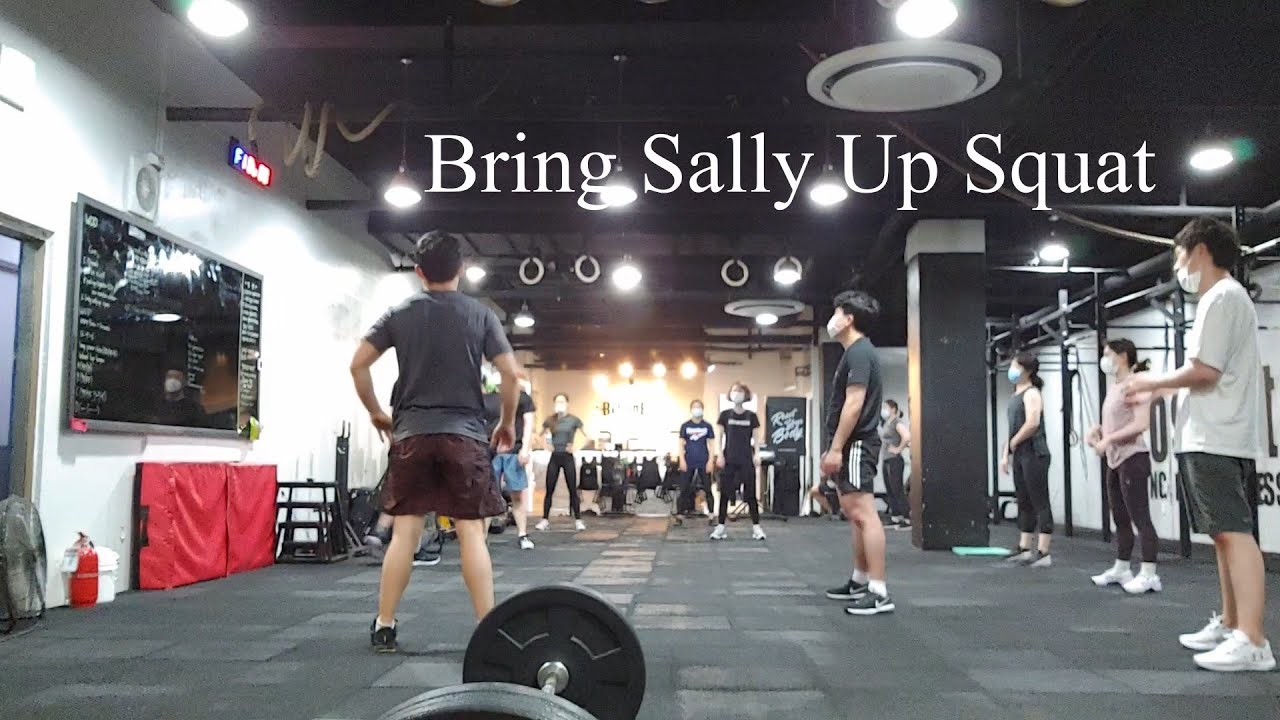 Bring sally up challenge squat youtube