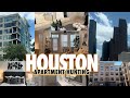 I went Apartment HUNTING in HOUSTON TEXAS! NEW Apartment TOUR HTX!