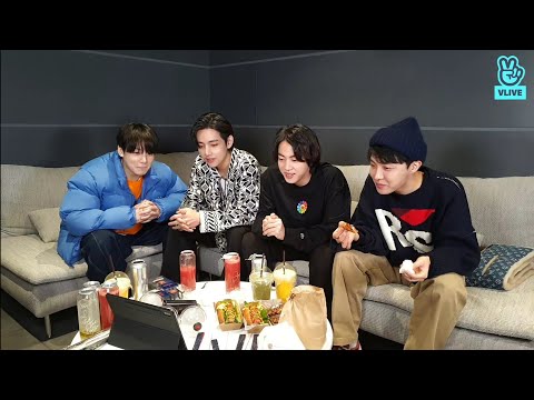 [ENG SUB] JIN,JUNGKOOK,V AND J-HOPE VLIVE❤❤