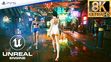 Cyberpunk 2077 | UNREAL ENGINE 5 2022 New Updated Graphics!? RTX 3090 Ti 4k PSYCHO Ray Tracing!