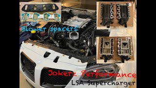Jokerz 5 Axis CNC ported Full Tilt LSA Supercharger!(comparison & install)