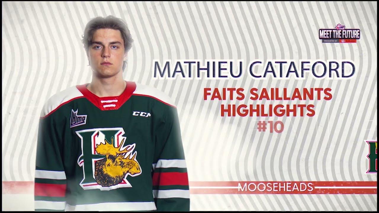 2023 NHL Prospects/ Espoirs LNH 2023 Mathieu Cataford Highlights/Faits Saillants YouTube