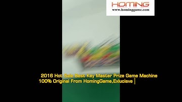 NO .1 USA Awesome Prize Game Machine key master Original From HomingGame (sales@hominggame.com)
