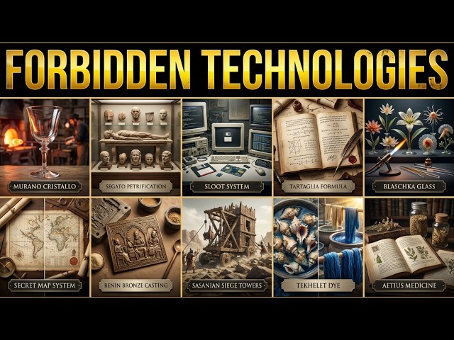 10 Lost Technologies Someone Didn’t Want the World to Keep