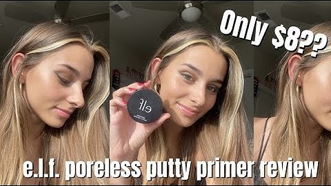 e.l.f. poreless putty primer review/ Try it Tuesday/ Marlena Hoffman