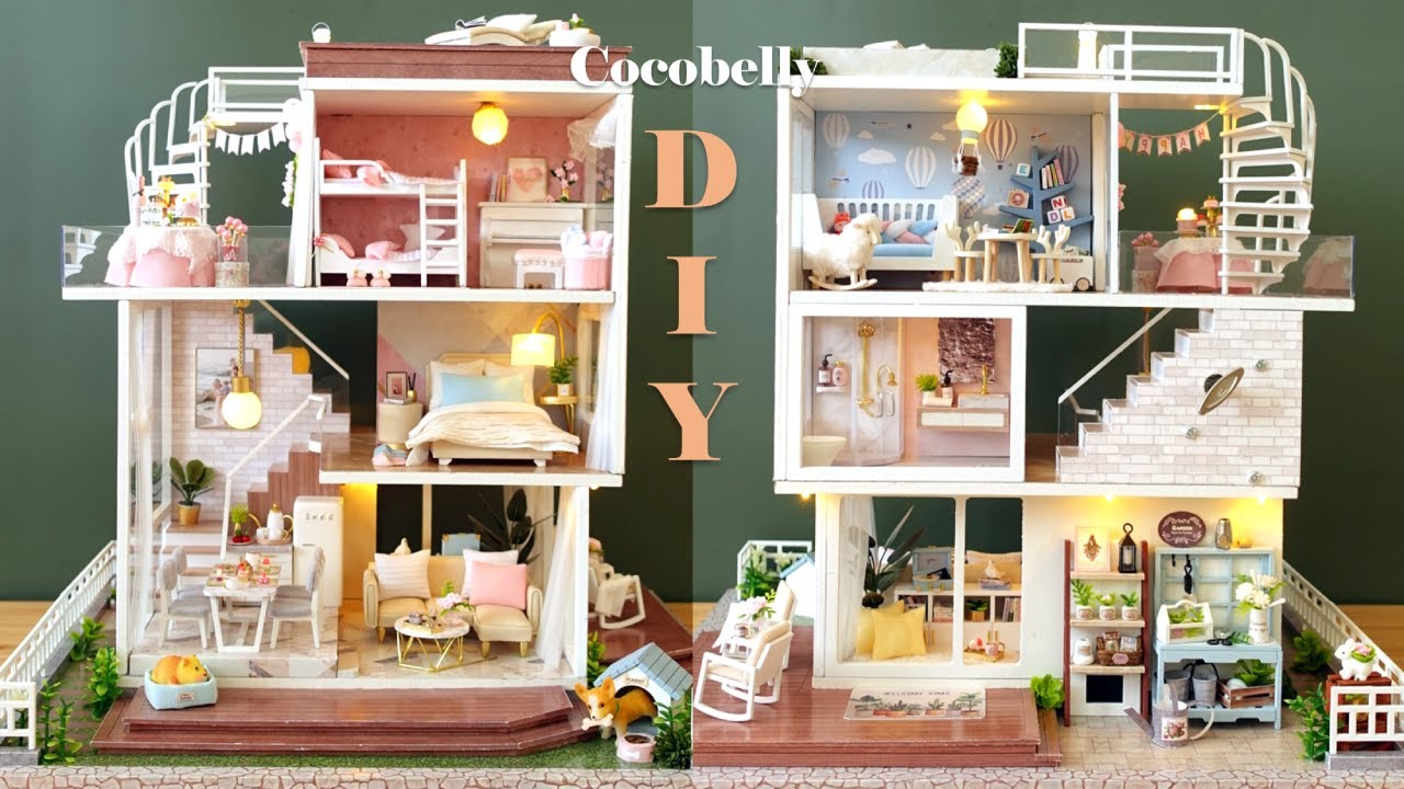 DIY Miniature Dollhouse Kit