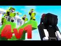 Clutching a game against sweat parties in bedwars💀  | Pika Network