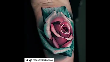 Beautiful Tattoo Video Colinwhitfieldtattoos Shorts 57 