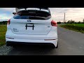 Focus RS AWE Racing Tracking Exhaust mountune pops bangs Lil beast