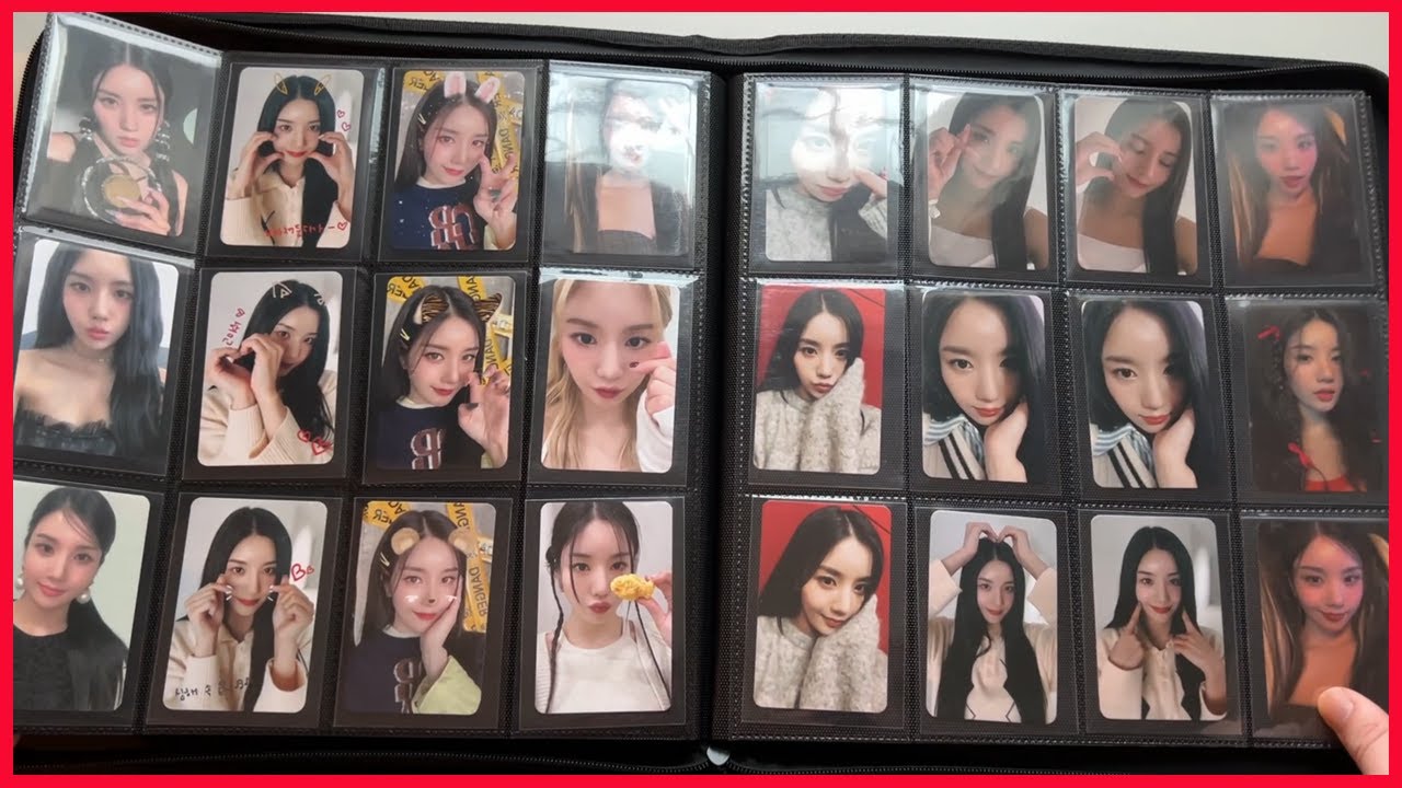 Reorganizing my Entire Eunbi Photocard Collection!