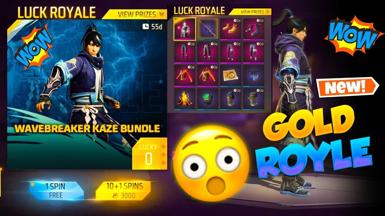 Next gold royale free fire | New gold royale free fire | Next gold royale bundle free fire |
