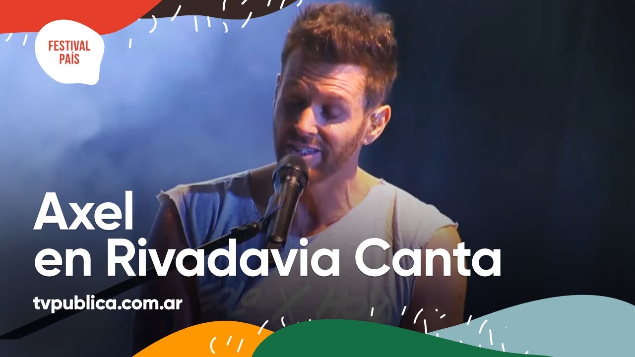 Axel en Rivadavia Canta - Festival País 2022