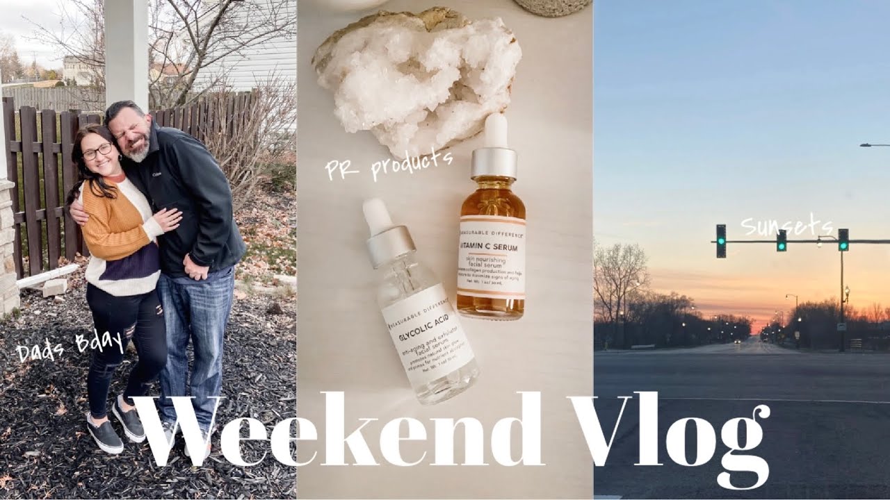 WEEKEND VLOG: Dads Birthday, PR Packages, Event Makeup + More!!