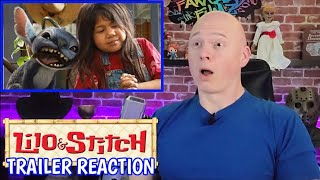 LILO AND STITCH Trailer Reaction!  BETTER than expected!