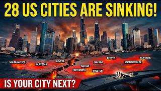 28 US Cities SINKING Fast! Houston Drops 2" Yearly – Shocking Map