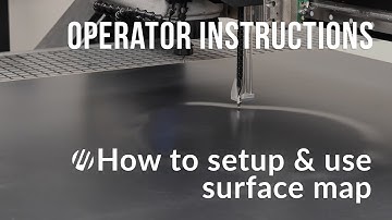 Operator Training: How to set up & use surface map on a MultiCam Router