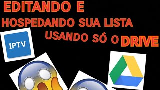 Como armazenar sua lista IPTV no Google Drive sem usar guisthub ou pastbin screenshot 2