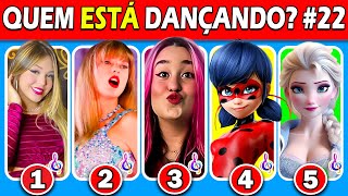 ADIVINHAR Quem Esta Dantando PELOS EMOJIS? 💃🎶 #22| Emilly vick, Taylor swift, Ana Castela, Elsa
