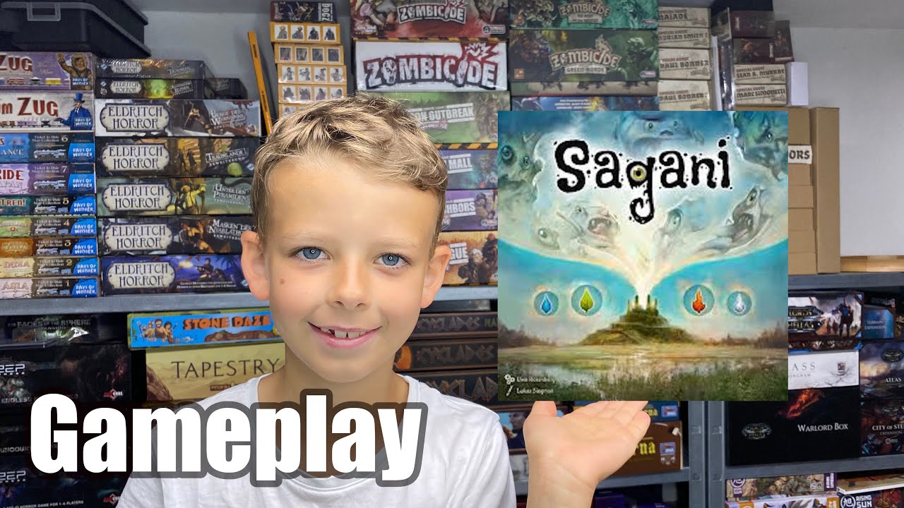 Skellig Games 47004 - Sagani, Gioco Da Tavolo Di Uwe Rosenberg, Per Famiglie - 2