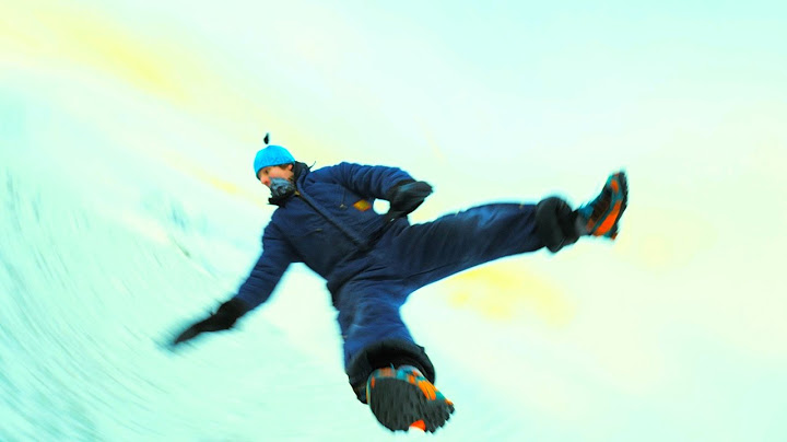 He Nearly Fell Off!