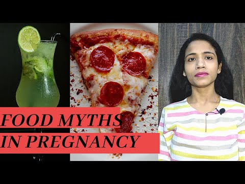 Food Myths In Pregnancy In Hindi - YouTube