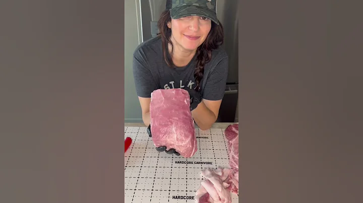 How to cut a WHOLE pork loin! Which would you go for? #pork #shorts #howtobutcher #cuttingmeat