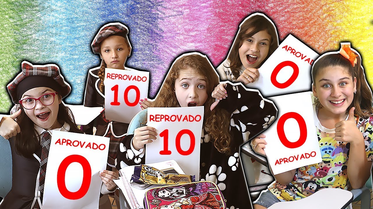 SE AS COISAS FOSSEM AO CONTRÁRIO - NA ESCOLA - Parte 2