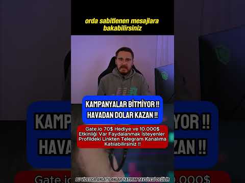 KAMPANYALAR BİTMİYOR !! HAVADAN DOLAR KAZAN !! - Crypto Borsa Analiz #shorts #kripto #bitcoin