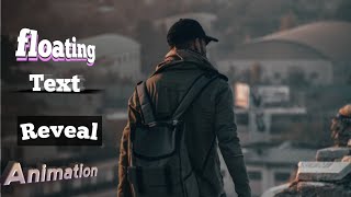 3D Text Floating Reveal Animation In KineMaster | Nitin Edits