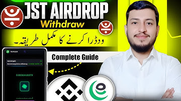 How to withdraw from JST Airdrop || JST Airdrop say withdraw kaise kare