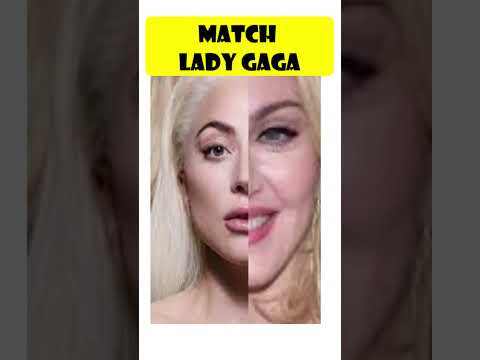 MATCH LADY GAGA IF YOUR EXPERT | LET'S TRY | #shorts