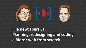 Planning, designing, and coding a Blazor site from scratch part 5
